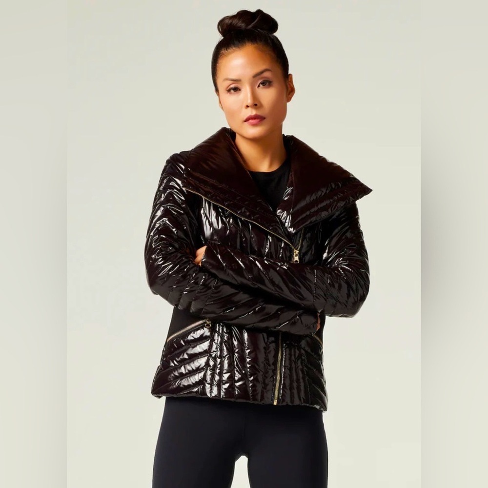 Blanc Noir Puffer Panel Jacket - image 2